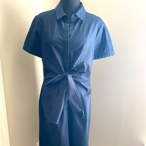 Ellie Tahari Blue Shirt Dress